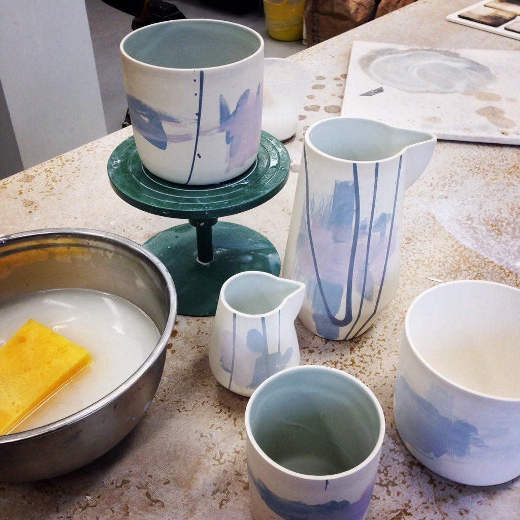 thomascarlmann's tweet photo. When an idea comes together... #new #ceramics #slipcast #dmu #lustre15 https://t.co/47ibiWUQ6u