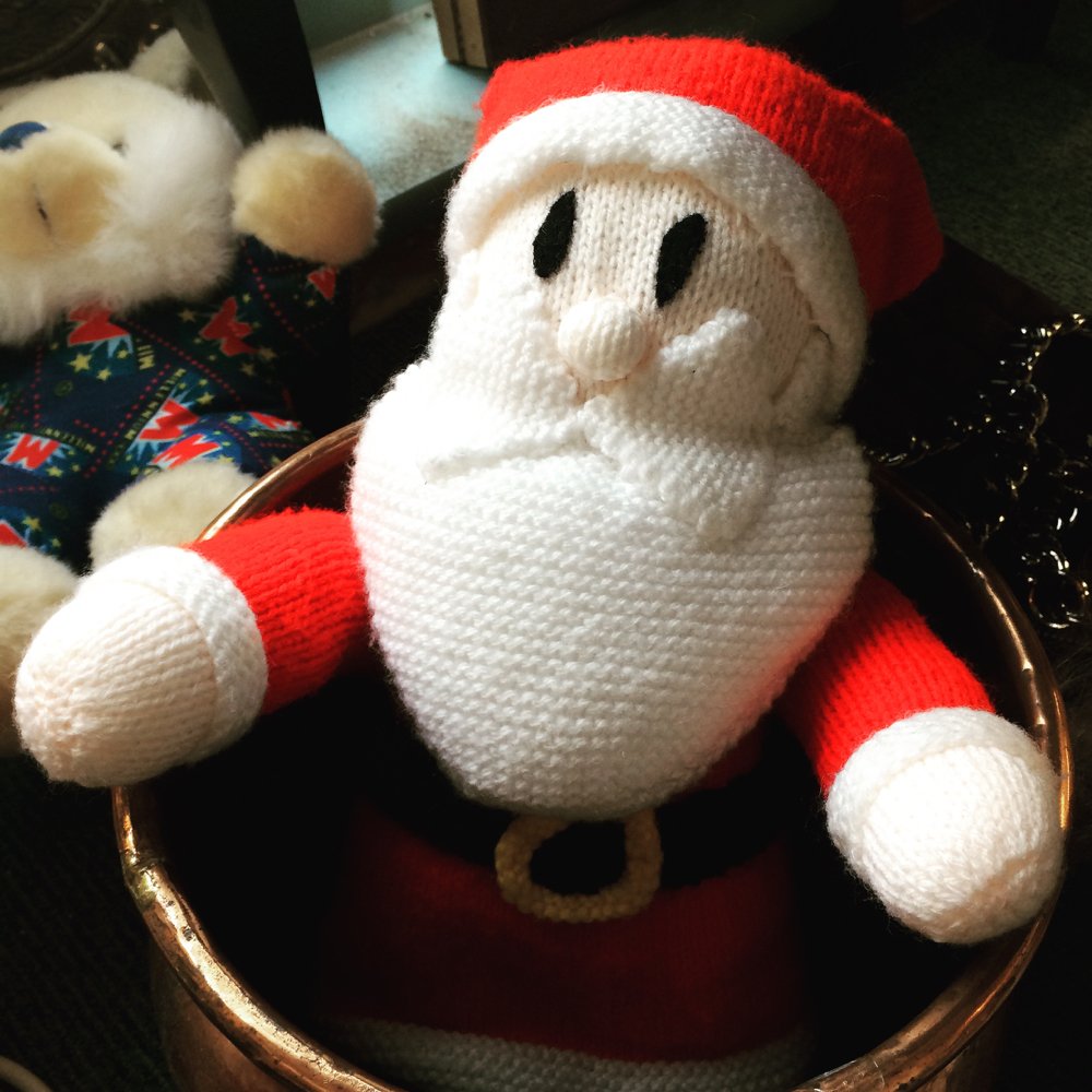 Look who we found sneaking around! Obviously getting his Christmas shopping in early!