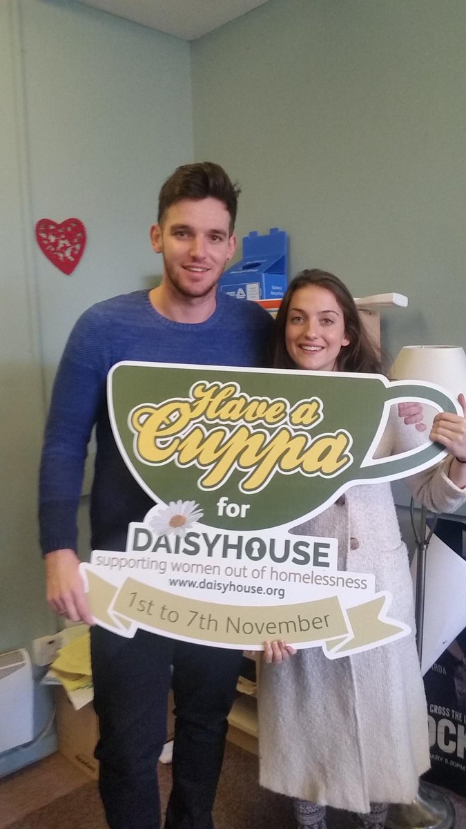 It's #HaveACuppa for <a href="/daisy_house/">Daisyhouse Hsng Ass.</a> week. An amazing charity for homeless women Text DAISYHOUSE to 50300 to donate €4