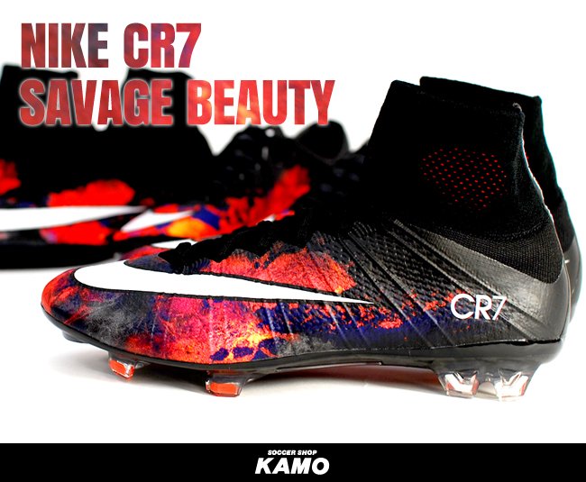 クリスティアーノ・ロナウド選手が限定着用するスパイク“CR7”シリーズ