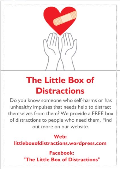 xMrs_Elliottx's tweet photo. @cackiesmum Free box of distractions for people with #mentalhealth problems please RT https://t.co/MF1a5KBsMk https://t.co/9UDyoL5e5T