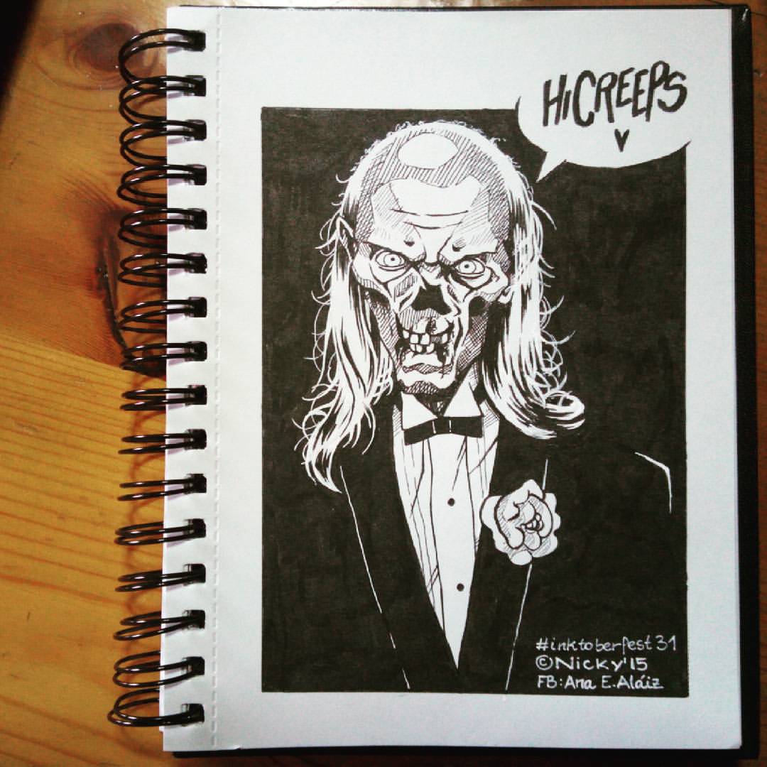 Nickychan's tweet image. #inktober #inktober2015 #inktoberspain #inktoberspain2015 #inktoberfest #inktoberfest2015 @drawjam 31/31 FINALLY!