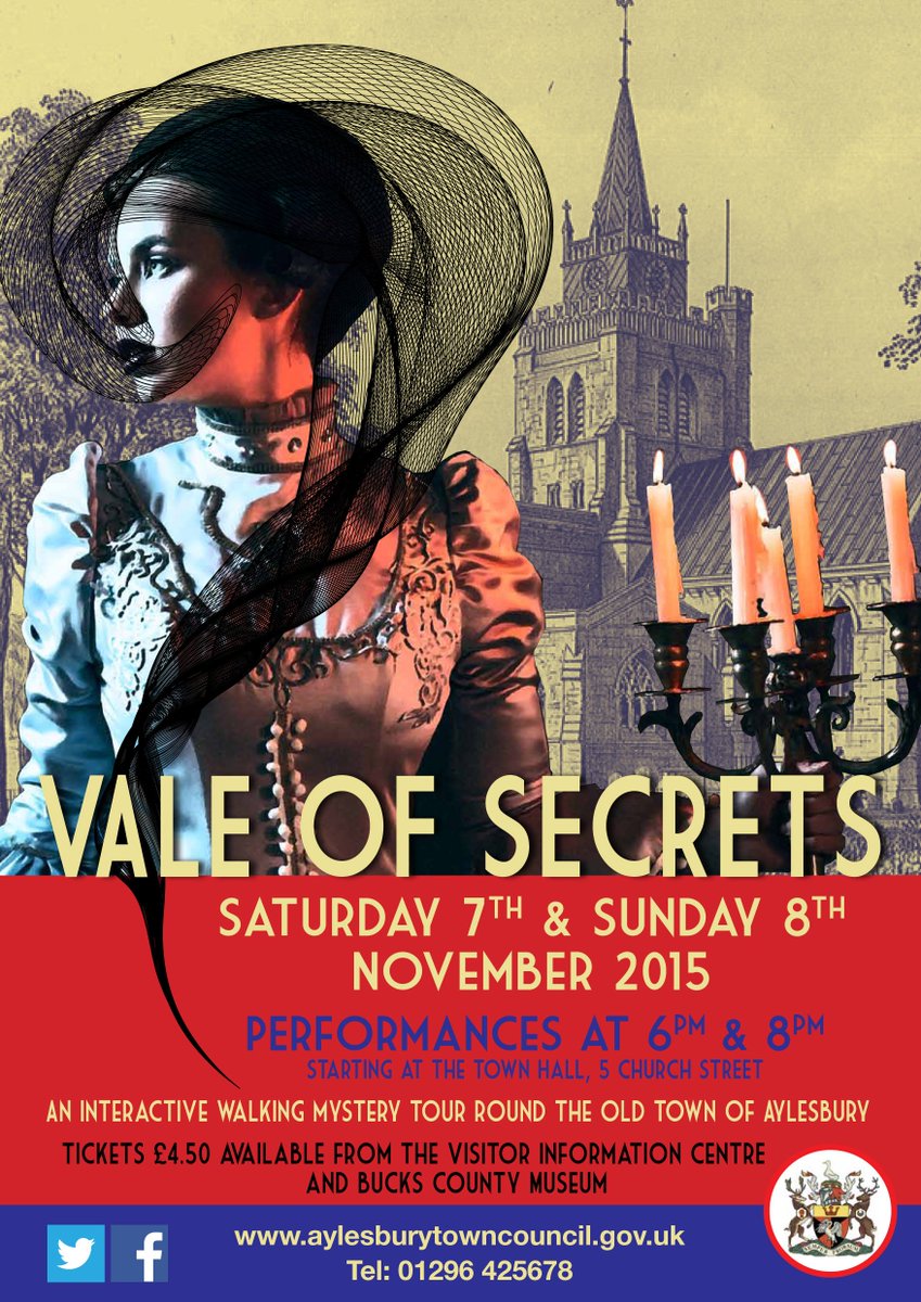 aylesburytc's tweet photo. Get your tickets for this weekends #ValeOfSecrets before they sellout @officialmix96 @HJBjournalist @DavidPustansky https://t.co/azsAjDL5d2