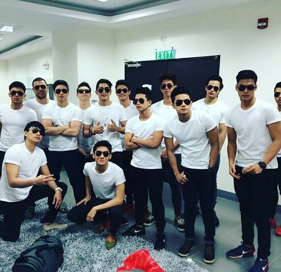 IamExoLNSone's tweet photo. The Bernardo's haha.  @joelpalencia1 @miggytolentino7 @Medrano_Kenneth https://t.co/NMeUbJijli
