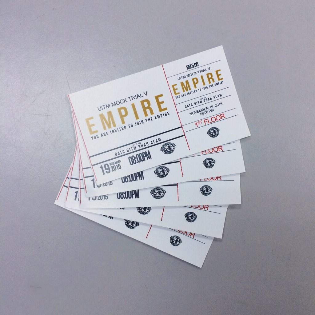 mocktrialuitm's tweet photo. Tomorrow we will be at Dataran Cendekia from 1PM to 1:20PM! Join the Empire #UiTMMockTrialV #fiveiscoming https://t.co/sBf5n0LHb9