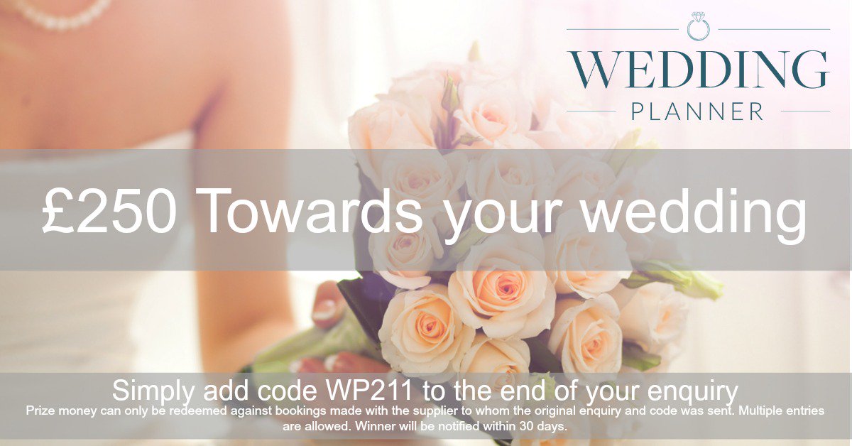 WeddingPlanner1's tweet photo. Have you heard? We're giving away £250 EVERY week in November! CODE WP11 https://t.co/NjQfj9l2LF https://t.co/0UKUWpCpmw