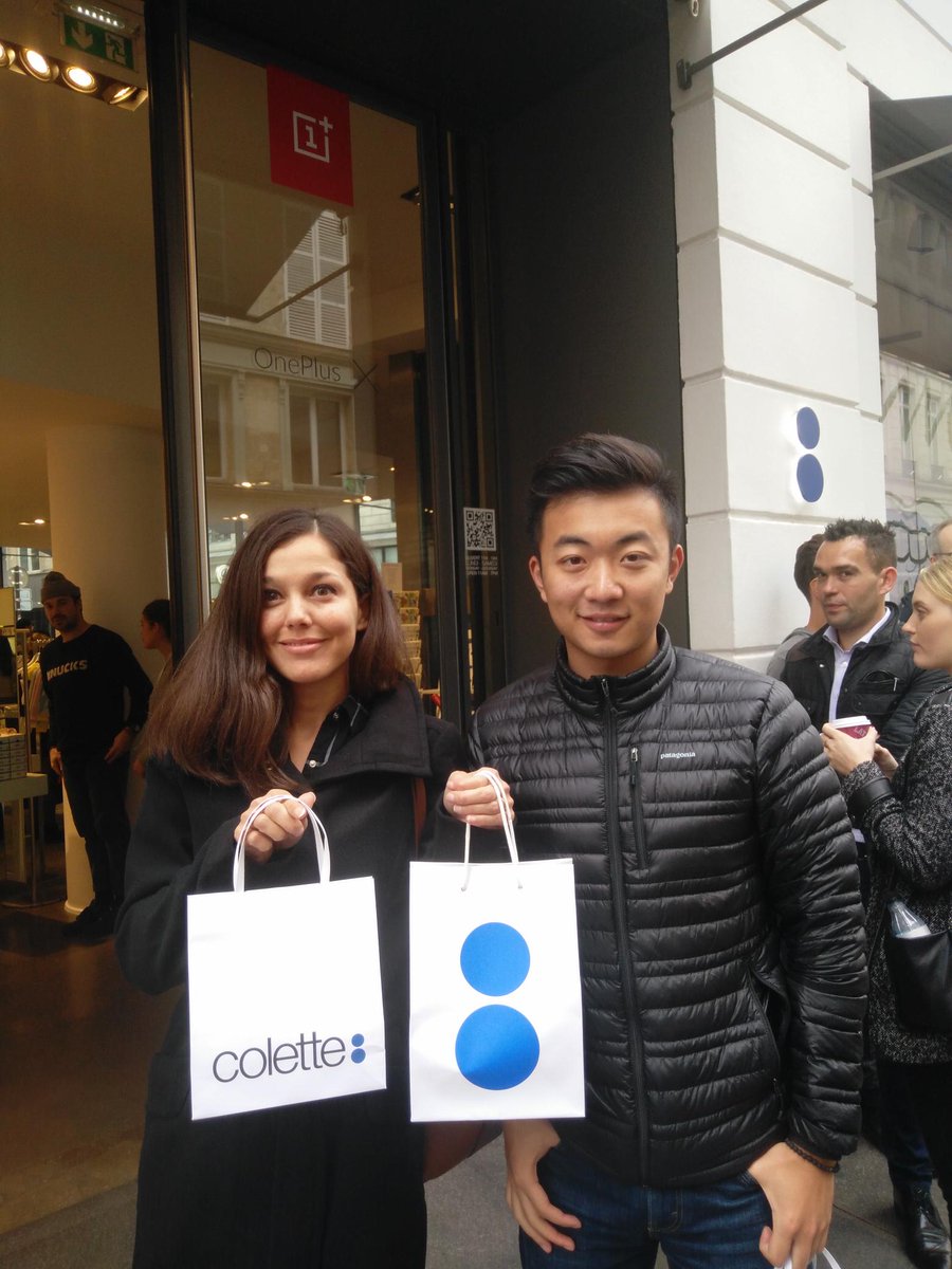 ryanfenwick's tweet photo. #OnePlusX lunch break @oneplus #OnePlusXcolette @getpeid @coletteparis https://t.co/PGFC5e4P8Y