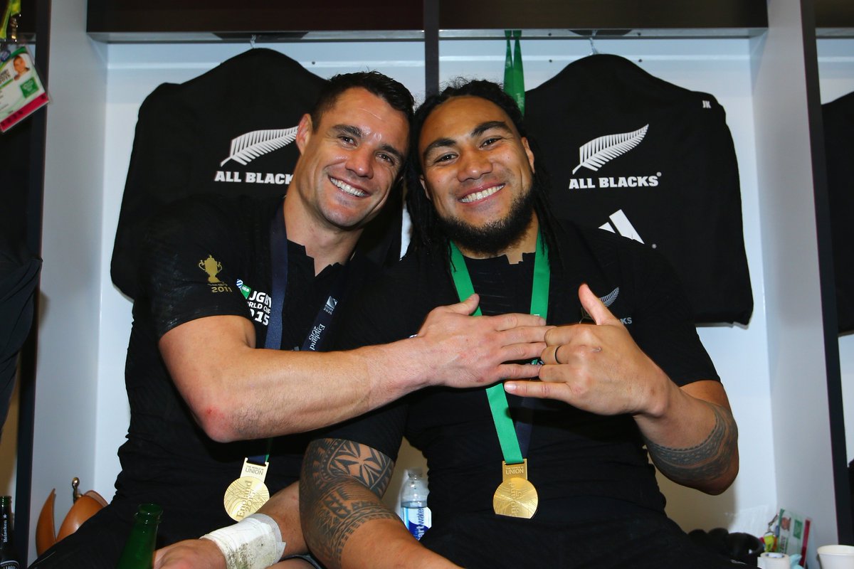 rugbyworldcup's tweet photo. #RWC2015 Don't cry because it's over, smile because it happened #RWC2015 https://t.co/IwRIBXkZNX