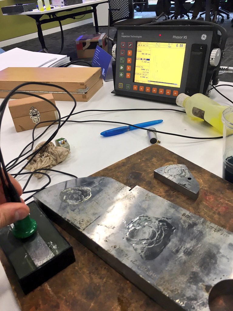 CostaChaelis's tweet photo. MNDE #training course completed in Southampton GTC @LR_Training #materials #welding #non_destructive_testing https://t.co/66zujeooil