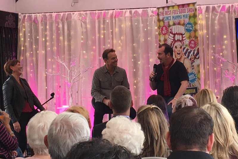 ZenithEvents's tweet photo. Some pics from today's Priscilla launch @HotelGlasshouse @JDonOfficial @edinplayhouse @RadioArlene #pinksparklystage https://t.co/Dj1i6NnlJt