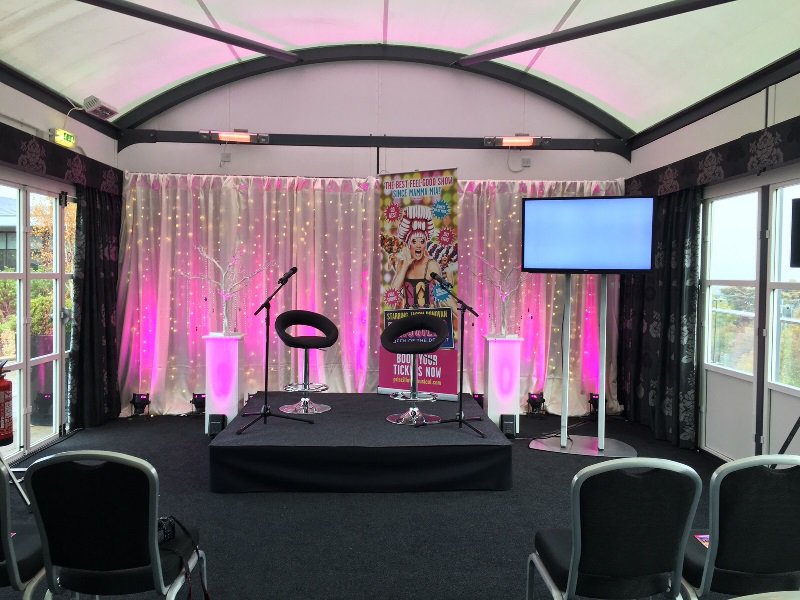 ZenithEvents's tweet photo. Some pics from today's Priscilla launch @HotelGlasshouse @JDonOfficial @edinplayhouse @RadioArlene #pinksparklystage https://t.co/Dj1i6NnlJt