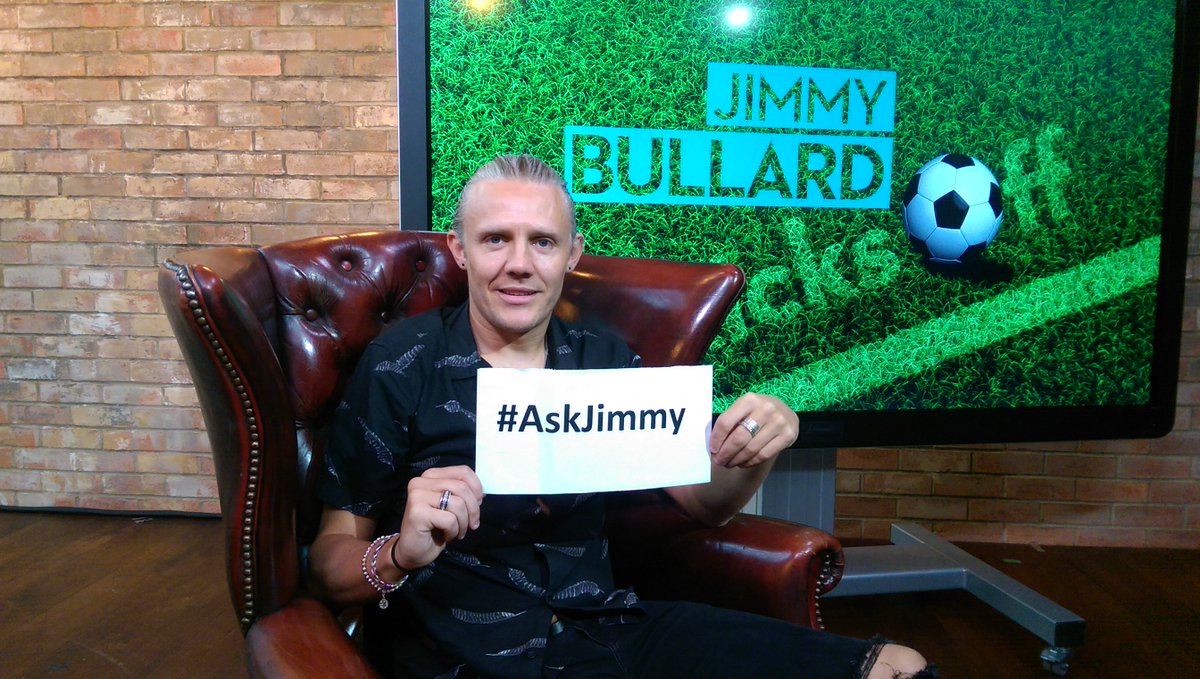 LondonLive's tweet photo. Keep your questions for @jimmybullard coming in! Use the hashtag #AskJimmy and your tweet might be used on #JBKO https://t.co/eYyLT06OE9