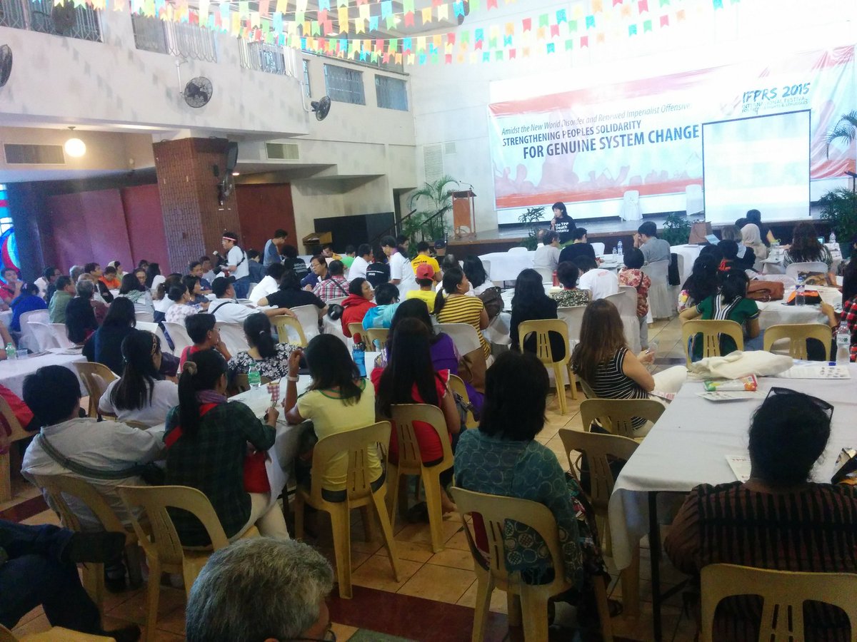 leannesajor's tweet photo. 130+ people at #StopTPP workshop at #IFPRS2015 building resistance against corporatocracy! @PANAsiaPacific @apwld https://t.co/7WMeGfcQJt