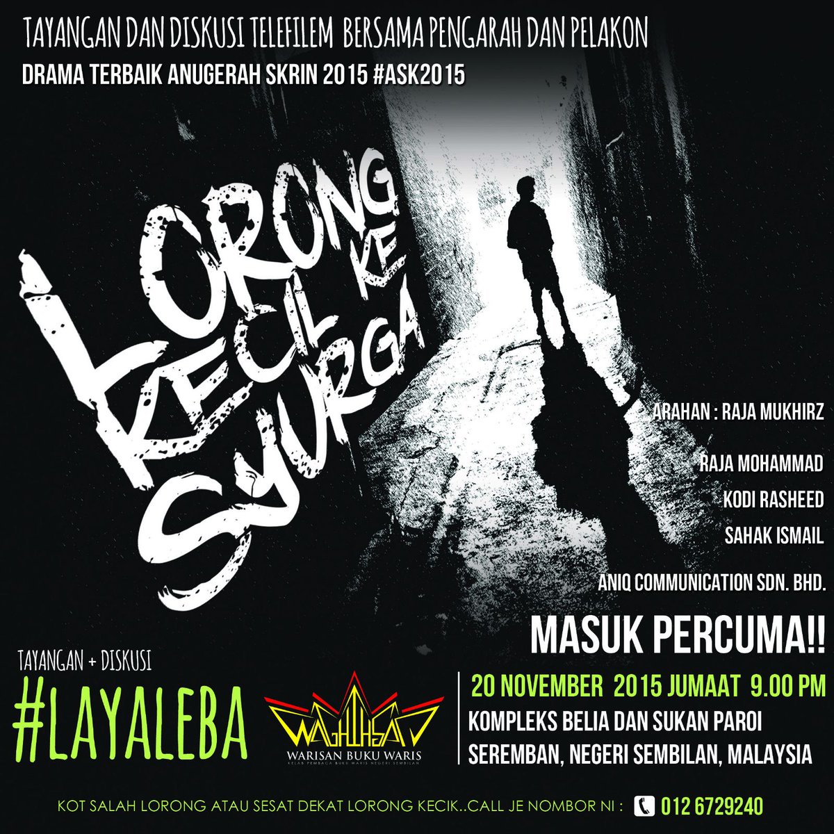 waghihsan's tweet photo. Mano tweetpemes nogori, milah nak tengok sikit. Nak ajak duk kapel seat layan #LayaLeba jumaat ni. 😊 https://t.co/xpQR6wzSPj