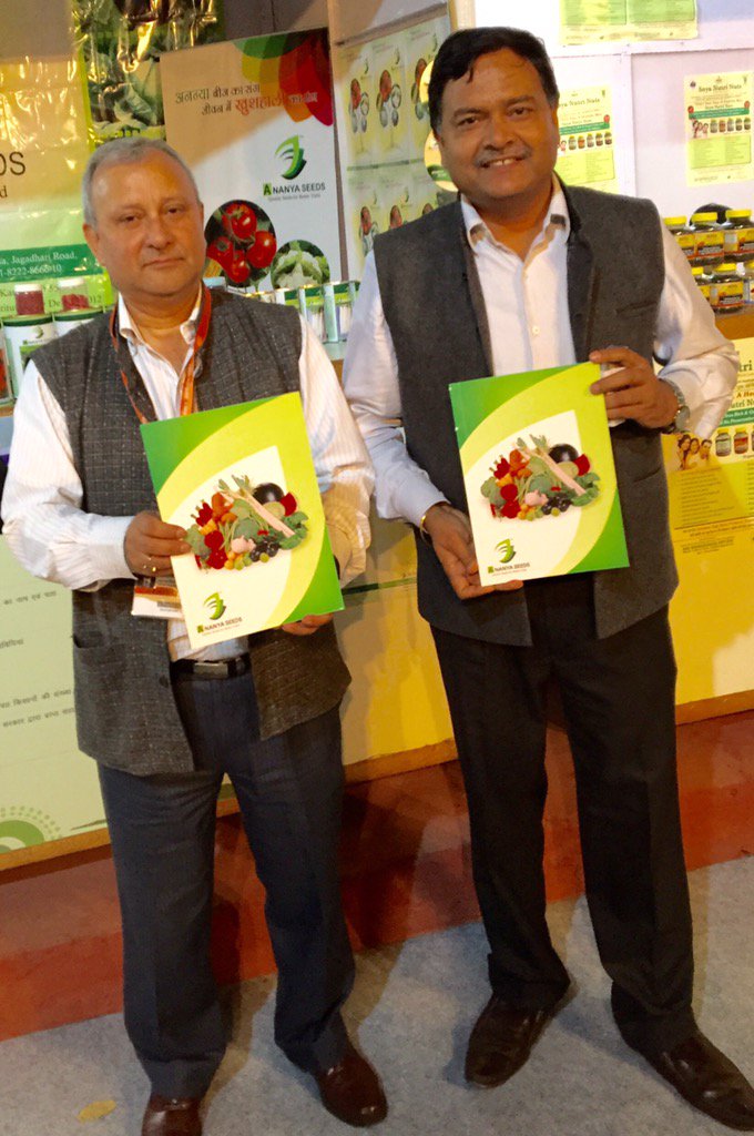 With Dr Kachroo ji at IITF 2015 Pragati Maidan New Delhi