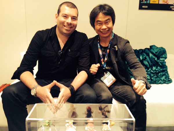 Happy 63rd birthday to Shigeru Miyamoto, the nicest guy I\ve ever met and the reason I do what I do for a living. 