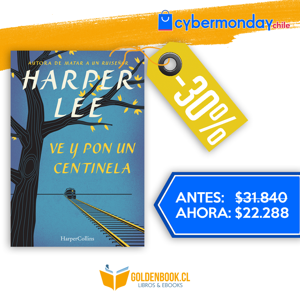goldenbookcl's tweet photo. #LIBROINTERNACIONAL 30% #CybermondayCL
Autora de Matar a un ruiseñor.
Ve y pon un centinela https://t.co/cZdpVvGLTI https://t.co/Bqu1r6jC4f