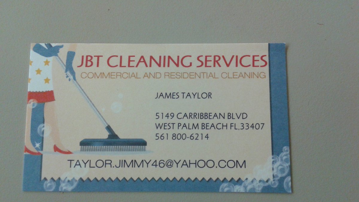 streamgames04's tweet image. JBT cleaning services is now open for business I do commercial and residential cleaning call for booking