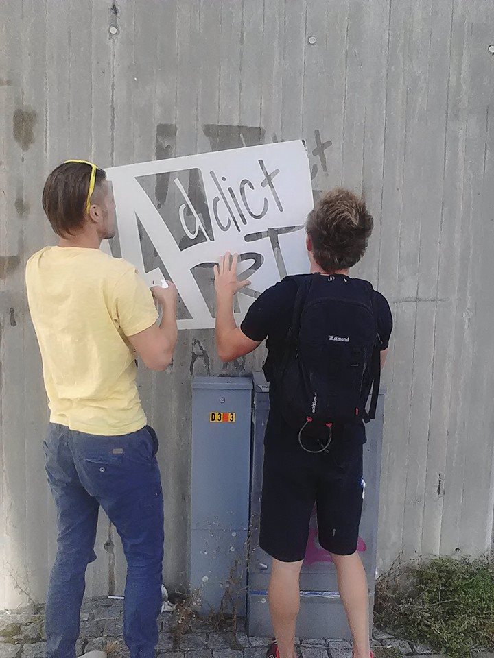 AddictArt1's tweet photo. Tworzymy Markę :) 
#makingart #streetart #newideas #advertising #creativepeople
@AddictArt1 https://t.co/RRU5MIYgsO