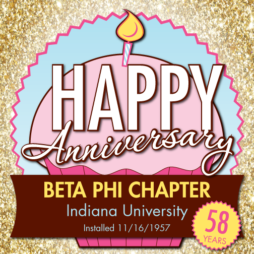 Happy 58th anniversary to our Beta Phi Chapter (Indiana). <a href="/GPhiB_Indiana/">Gamma Phi Beta IU</a> #GammaPhiBeta