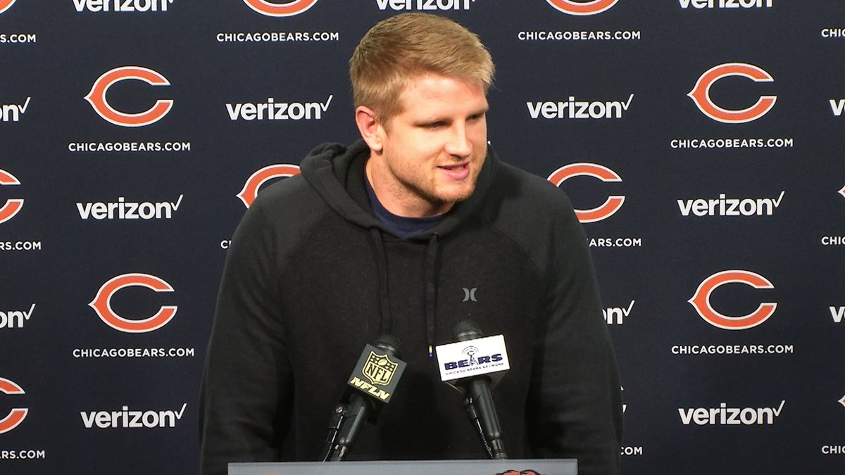 ChicagoBears's tweet photo. McClellin on #Bears chemistry: "We're just playing for each other out there."
WATCH: https://t.co/gpKrTOFvAf https://t.co/VDFJICwpq2