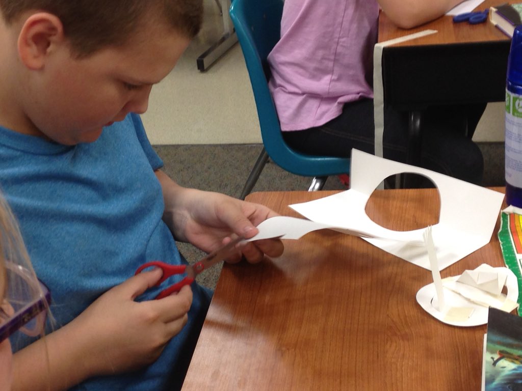 mattdematteis's tweet photo. Experiencing elaboration and flexible thinking in teams using only tape, scissors, and paper. #experienceproject https://t.co/IktIQMfDbh