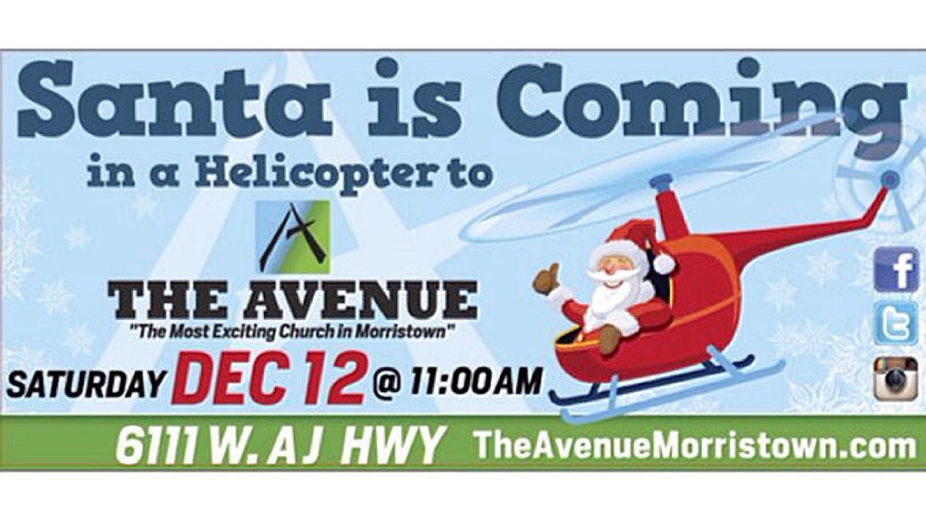 TheAvenueMTown's tweet photo. Get ready!!!! #TheMostExcitingChurch #TheAvenueChurch #Christmas #Santa https://t.co/NJIofcpFrw