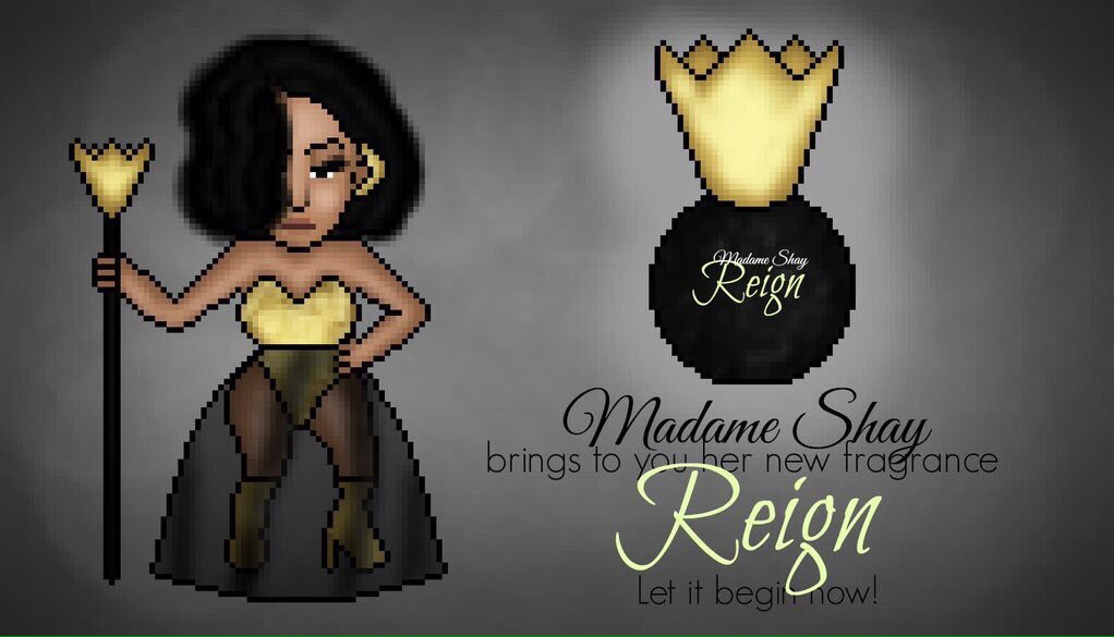 MMGHab's tweet photo. Wish @TheDameShay a happy birthday by supporting her fantastic new fragrance 'Reign'! Here: https://t.co/r0qYBYnAt7 https://t.co/DfrmBIXYts