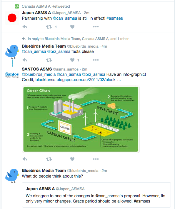 spain_asmsa's tweet photo. @AUS_ASMSA we don't see this as pointless banter!It is great communication and discussion between countries! #asmsES https://t.co/IuUtTQgBdC