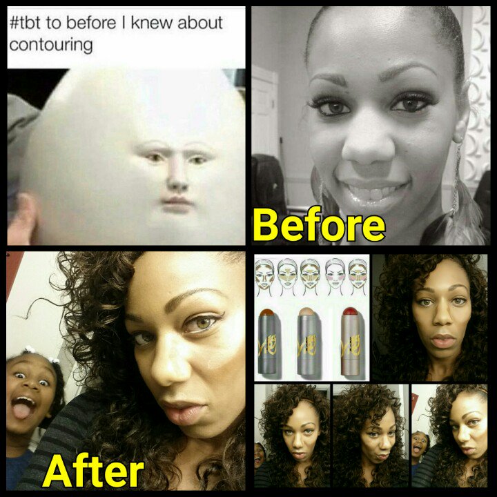 See!! Lol @tyrabanks your a genius for making 'Sculpt in a Stick' #TYRaBeauty #ContourStick