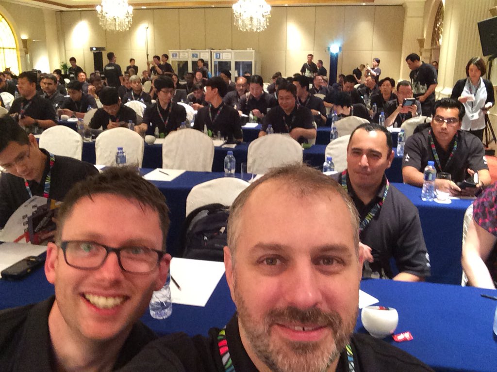 markkirstein's tweet photo. Getting ready to kick off APAC AppForum. @ZebraTechnology @RhoMobile #appforum2015 https://t.co/VVsF38PXil