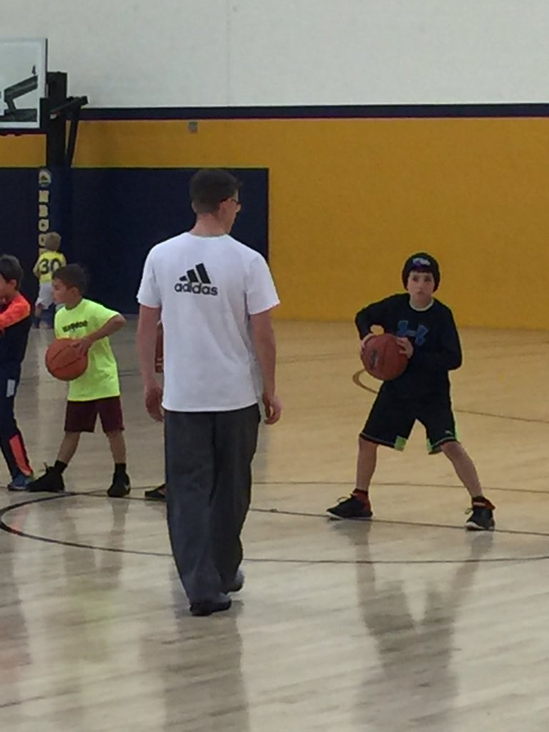 Mygolfdaddy's tweet photo. @CoryCathrea  working a CYO  Basketball camp! #4point2gpa #givingback https://t.co/VIHoPjisvL