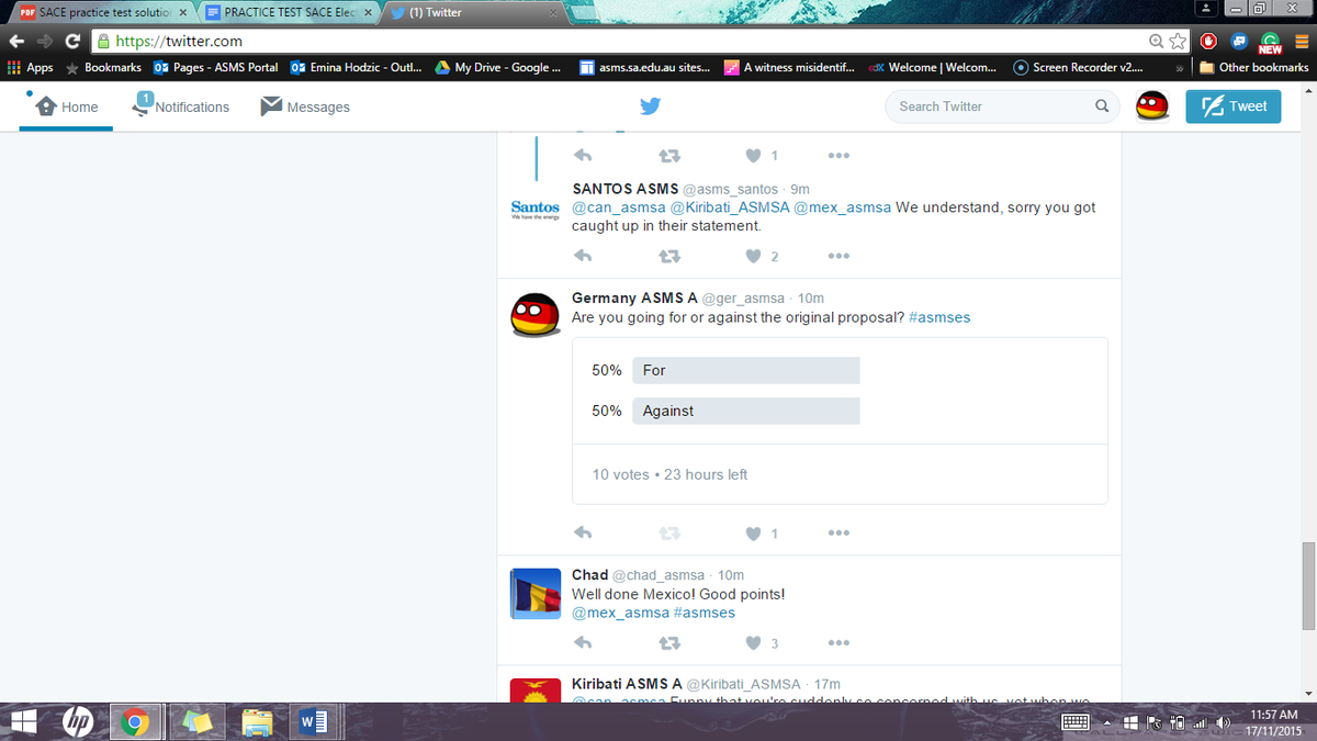 ger_asmsa's tweet photo. #asmses So far it's 50/50. Come on guys :D https://t.co/F4zvST2uSb