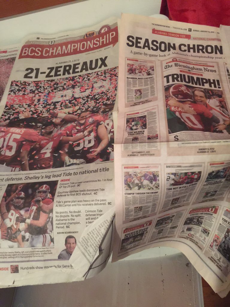 CEO_LC's tweet photo. Going Thru My Shit And Look What I Found... #BCS2011 #Bama #TwentyOneToZereaux #FuckLSU https://t.co/MsVBrP6wNB