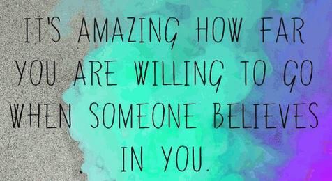 I believe in you! You're awesome! You're exactly where you're meant to be! #Breathe #Believe #Love <a href="/DkaufmannMr/">Mr. Kaufmann</a>