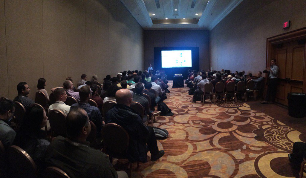 Scott_D_Edwards's tweet photo. This #CAWorld pre-con session on #testdata &amp; #testautomation is packed!!  #gridtools solutions a hot topic @CAWorld https://t.co/eMPYjcQFQ8