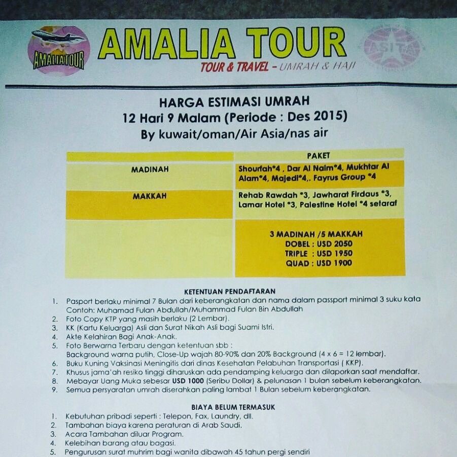 SILAHKAN BAGI YANG BERMINAT IBADAH UMROH/ HAJI BISA KONFIRMASI DI 082133095079/ 5ADD5403..TERIMA KASIH