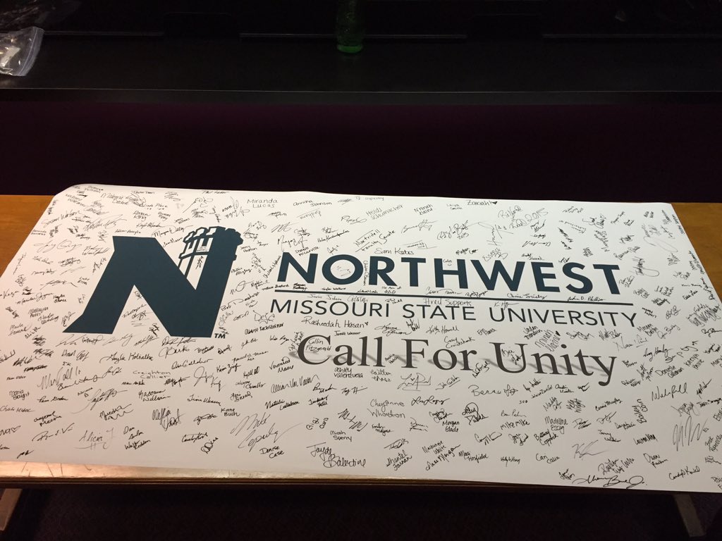 NWsenate's tweet image. #callforunity @NWMOSTATE