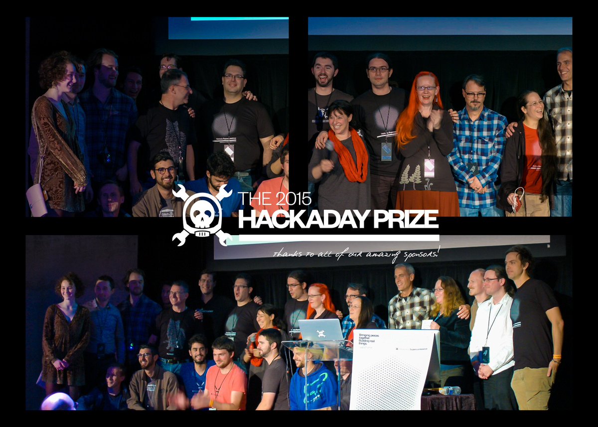 hackaday's tweet photo. Congratulations #HackadayPrize winners! #Eyedrivomatic https://t.co/2rkk9S33lW