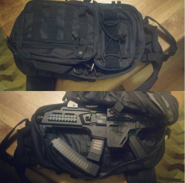 GE_Tactical's tweet photo. New Man Purse. #ISIS #CCW #Concealedcarry #guns #manpurse #behindeverybladeofgrass #isisaintshit #Scorpion #CZ https://t.co/ayHdKIKglK