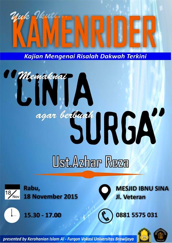 Kamenrider KIVA is back, come on and join us! :) | cc:<a href="/uakiub/">UAKI UB 2024</a> @bemVOKASIub <a href="/MabaVOKASI_UB/">PRAKTISI15_Official</a>