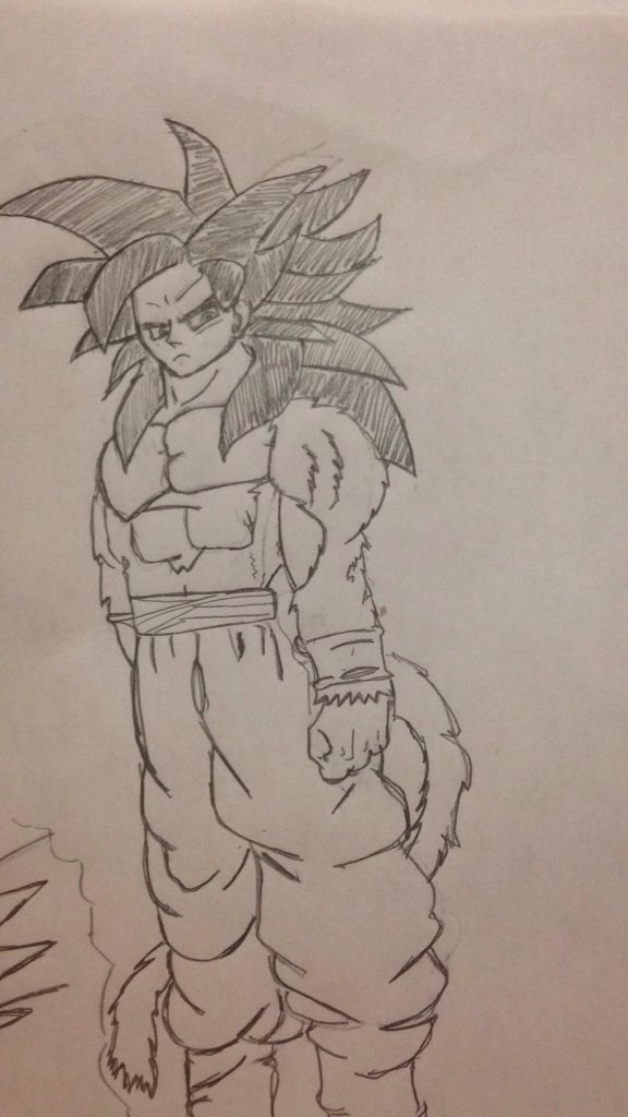 _SayAngel's tweet image. I drew Goku