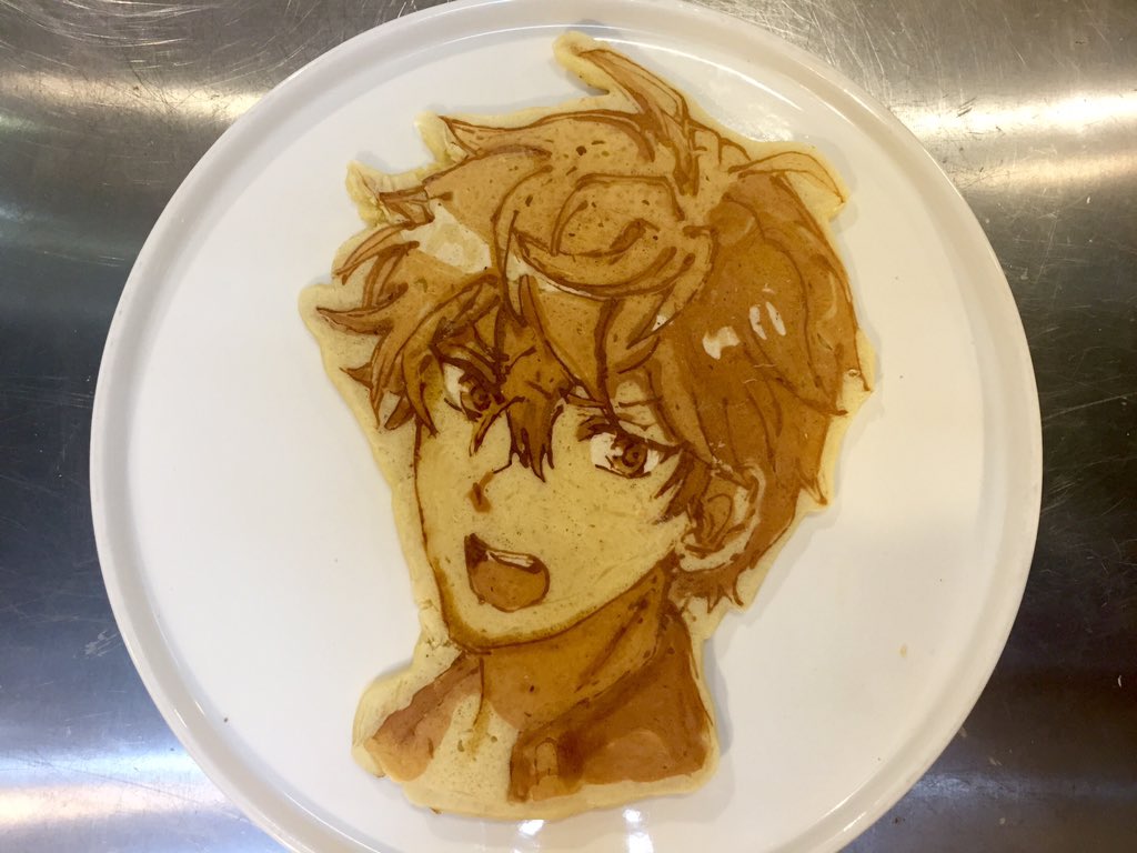 Laricetta99 パンケーキアートの作り方 あんさんぶるスターズ 瀬名泉 Sena Izumi Ensemble Stars パンケーキアート Pancakeart あんさんぶるスターズ あんスタ T Co Roiwdxwxev