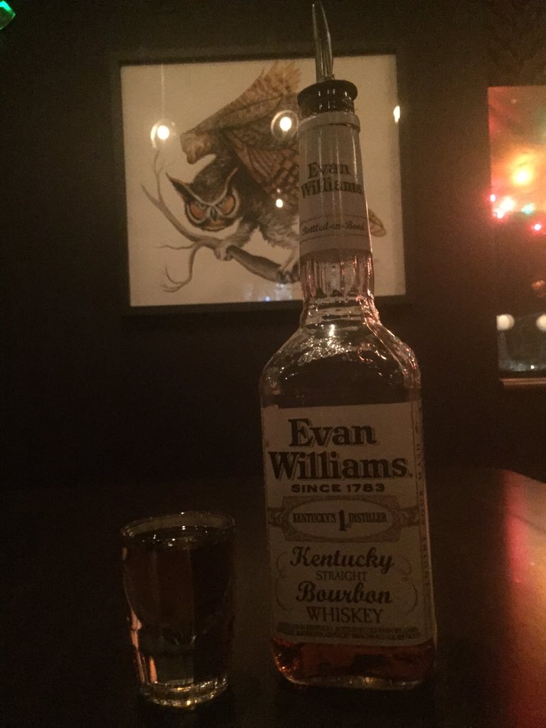 Come celebrate the day after Friday the 13th tonight with a shot of Evan Williams Bonded for 3 bucks!