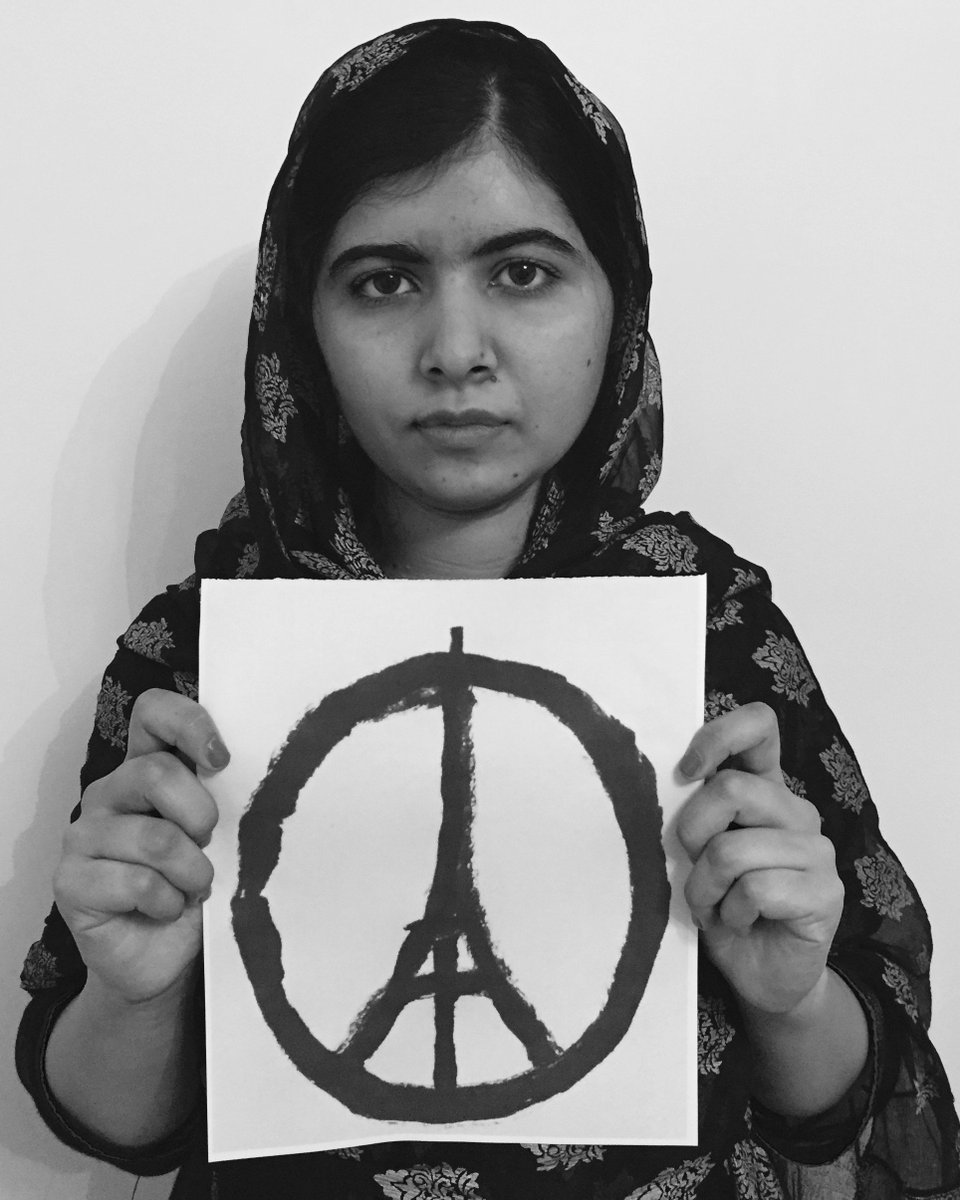 #PeaceForParis – Malala