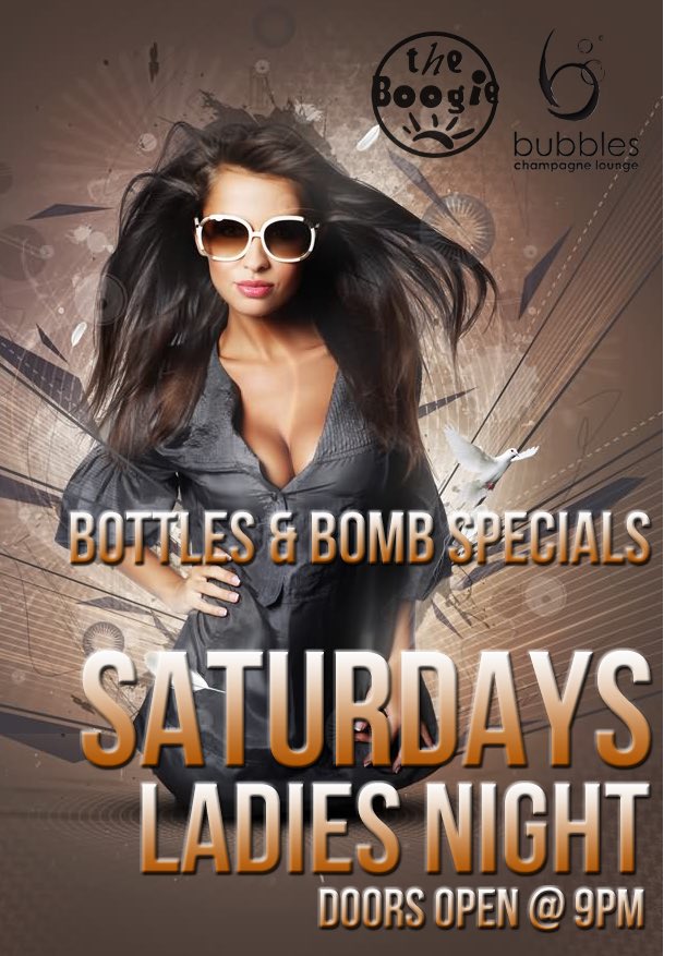 Boogie_Bubbles's tweet photo. It's Ladies Night! We'll have the best party downtown with $2 Wells/Domestics, $3 Fireballs/Coronas! https://t.co/LOgqVWjO7O