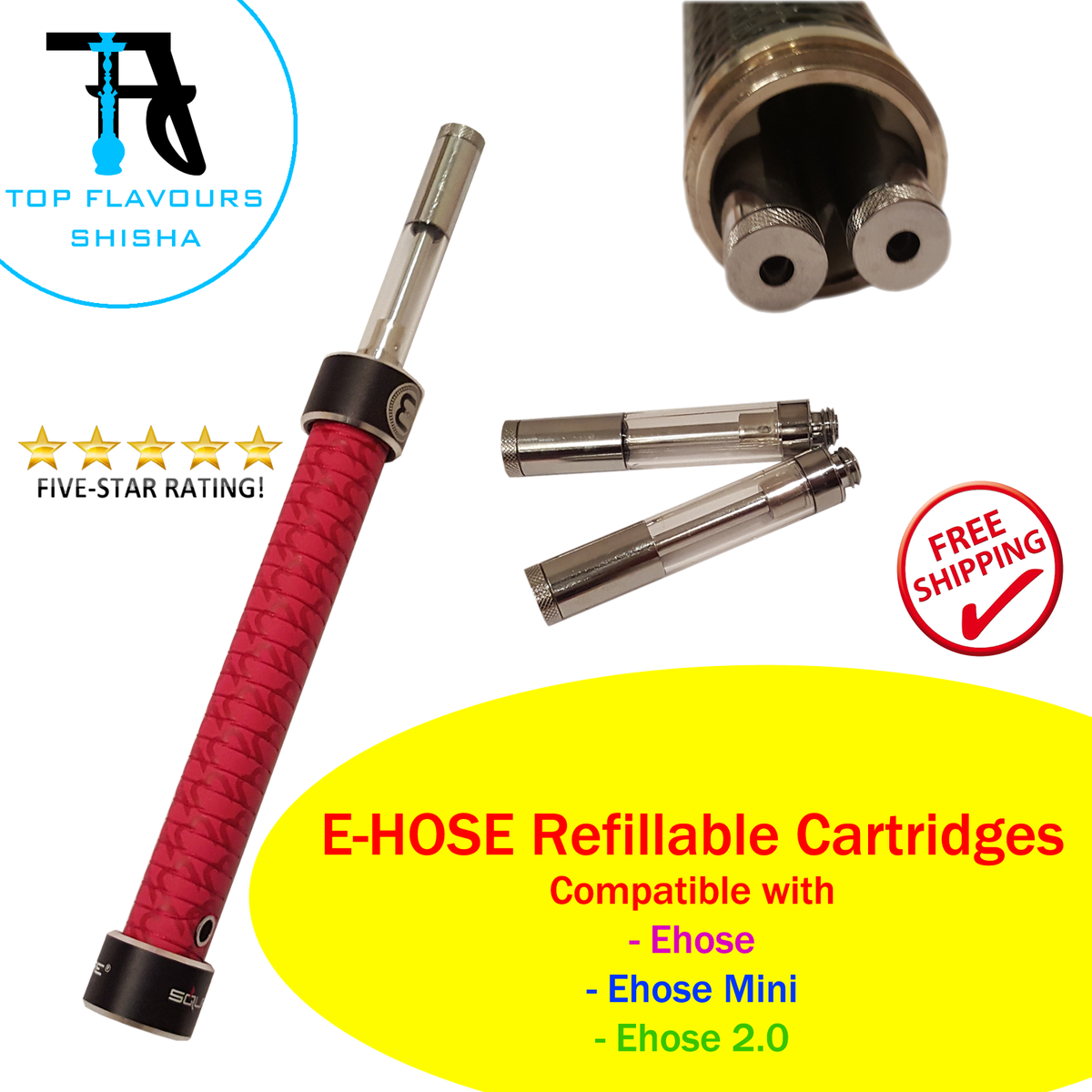 Topflavours's tweet photo. STARBUZZ EHOSE REFILL TANKS NOW AVAILABLE!
https://t.co/0rM0bNniE0
 #ehose #starbuzz #vape #squaresmoke #ehosemini https://t.co/fnHytArdJq