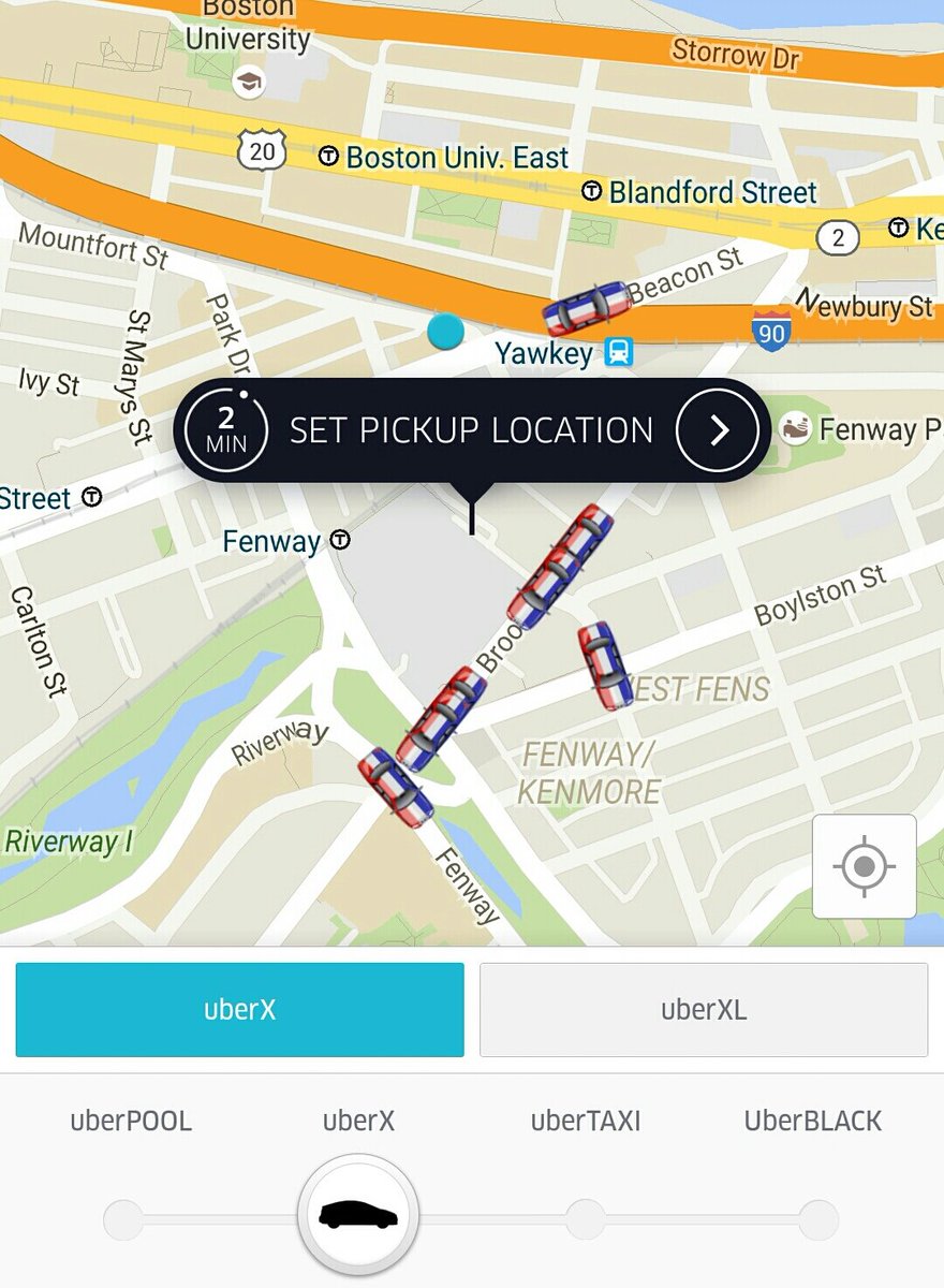 OnlyInBOS's tweet image. Uber's showing its support for France tonight. #ParisStrong