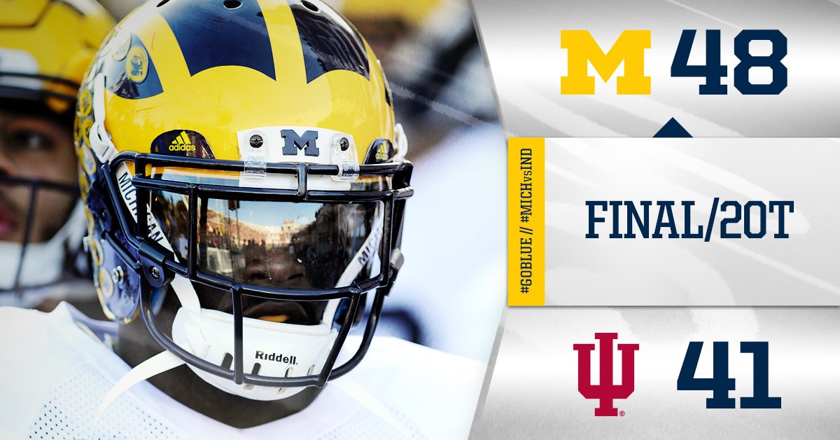 This is a team on a mission. 

And we’re not done yet. 

#GoBlue