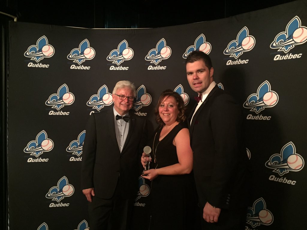 baseballquebec's tweet photo. Bravo à nos 14 bénévoles de l’année! Merci pour votre implication! #AssisesBQ https://t.co/7rTeOq3VVr